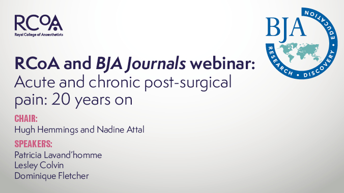 British Journal of Anaesthesia tweet media
