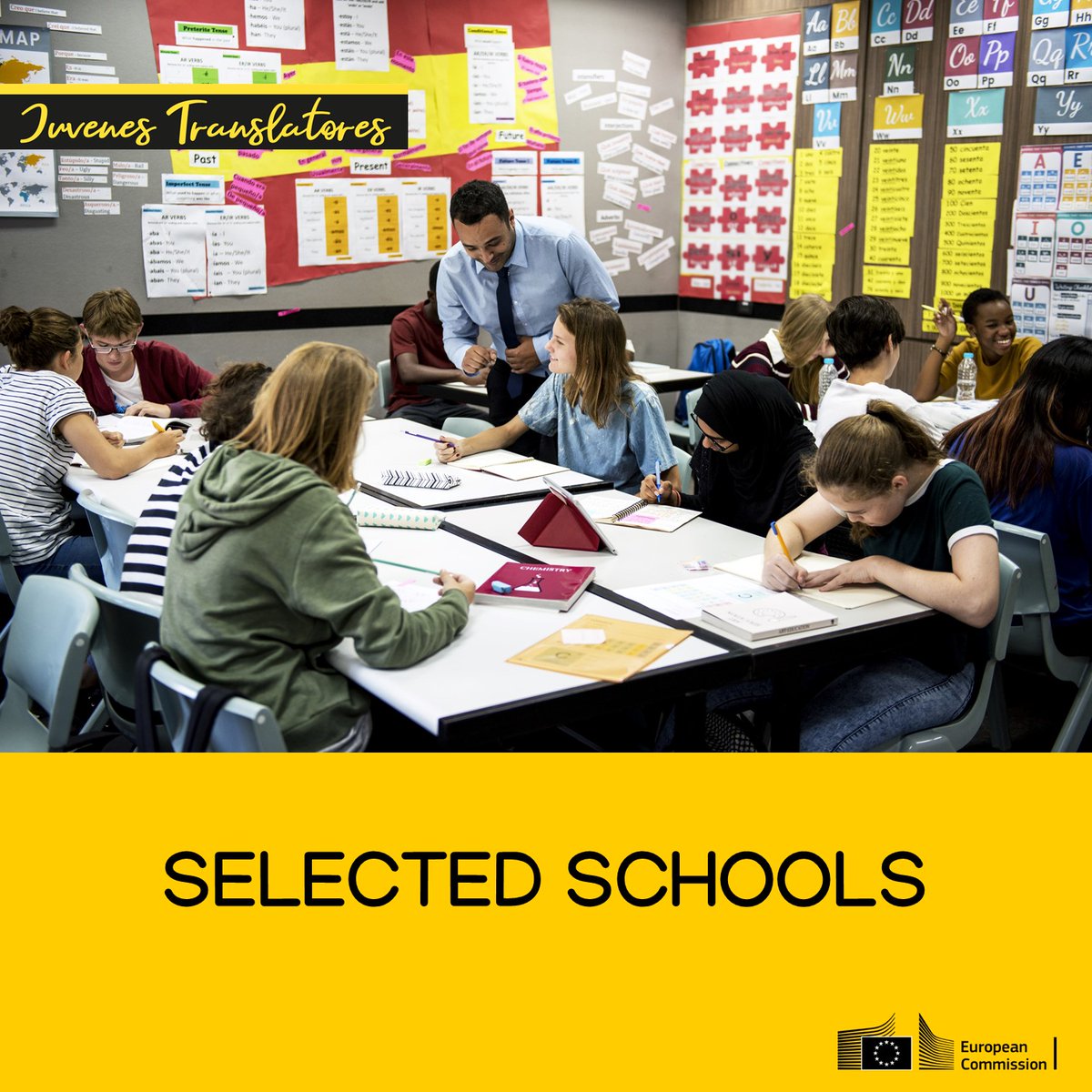 translatores's tweet image. BREAKING NEWS ! 📰 The schools that were randomly selected to take part in this year’s #JuvenesTranslatores contest on 25 November are published on the website ec.europa.eu/translatores 🎉 All schools that registered will receive an email so check your inbox. 📥 #xl8 #translation