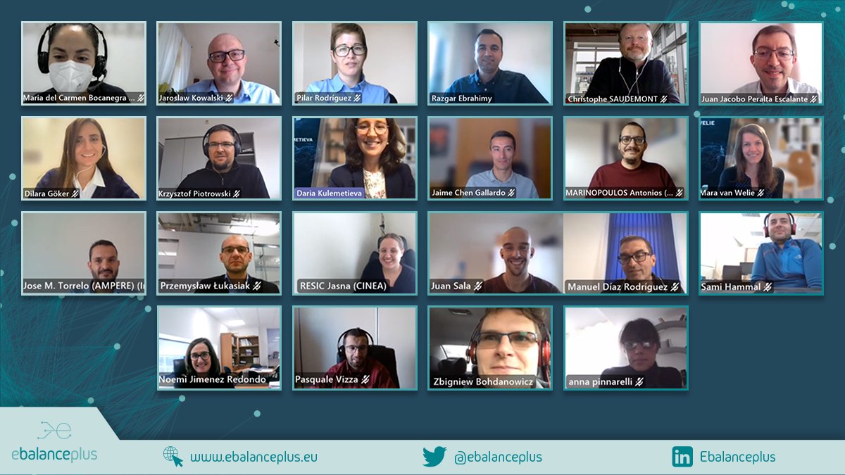 ebalanceplus's tweet photo. Last week, we had our 18 months review meeting with the🇪🇺. It was very inspiring to see how far we made it despite the pandemic, get valuable feedback & questions.🎯
Now looking forward for the next months - stay tuned for new insights and results from #ebalanceplus 💡 https://t.co/cBk9OXob2L