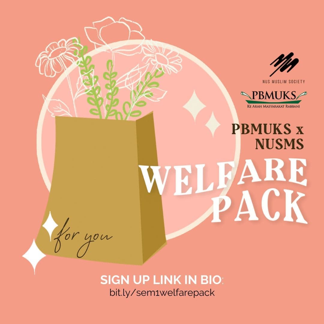 nusms's tweet photo. As we approach the finals period, NUSMS x PBMUKS are back to provide you with welfare packs to help you push through the last few hurdles of the semester☺️
Hurry and sign up using the link below because we have limited slots available! 🤩
https://t.co/kbW3mFymjJ https://t.co/w90tenjFbq