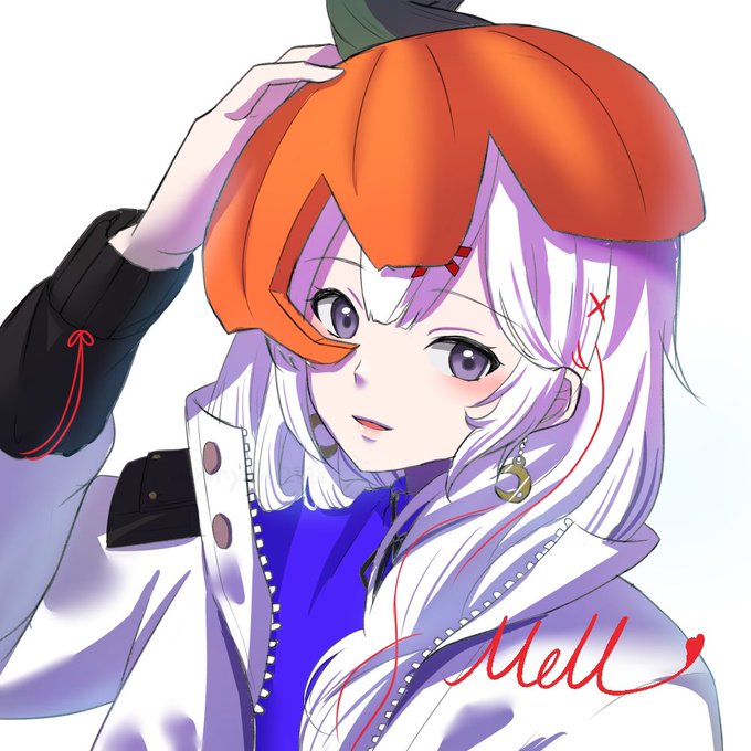 スキン「パッチ」の帽子コスのMellさんイラスト 