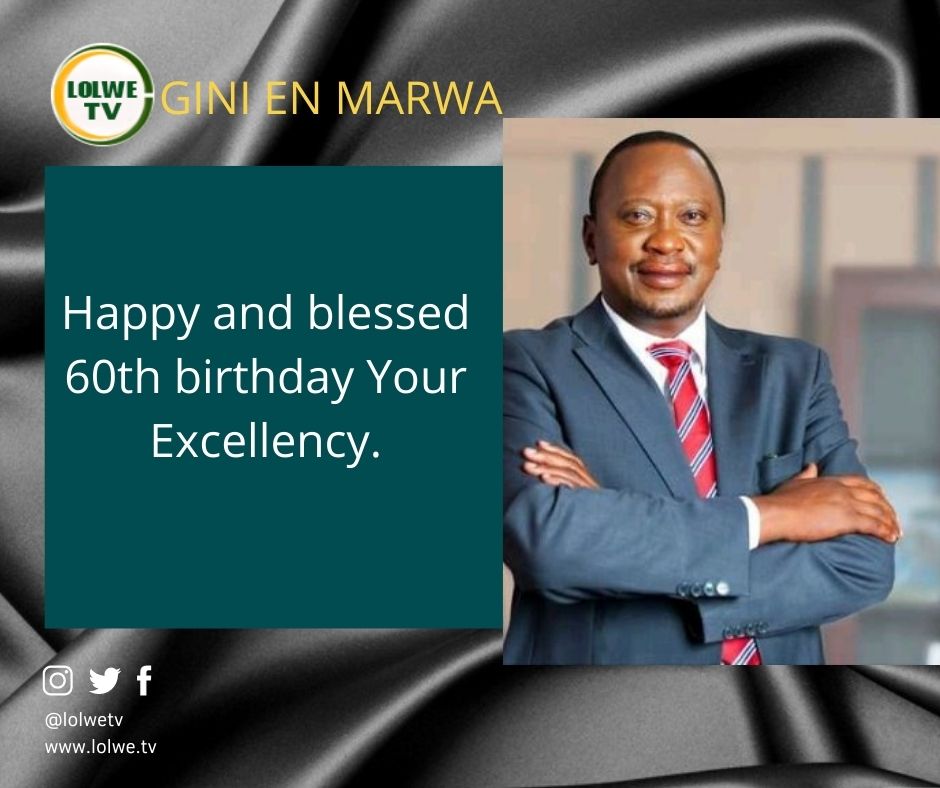 Happy birthday H.E President Uhuru Kenyatta 