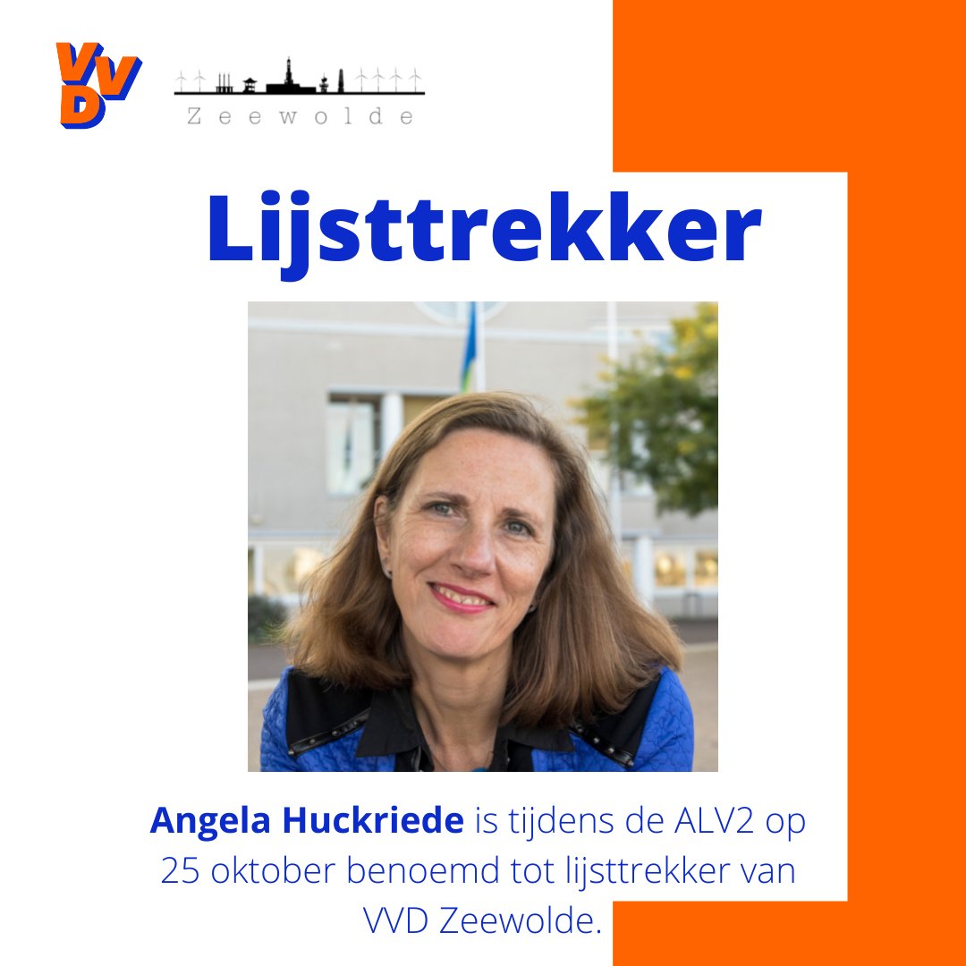 🥳Angela Huckriede is tijdens de ALV benoemd tot lijsttrekker van VVD Zeewolde.
zeewolde.vvd.nl/nieuws/45813/a…