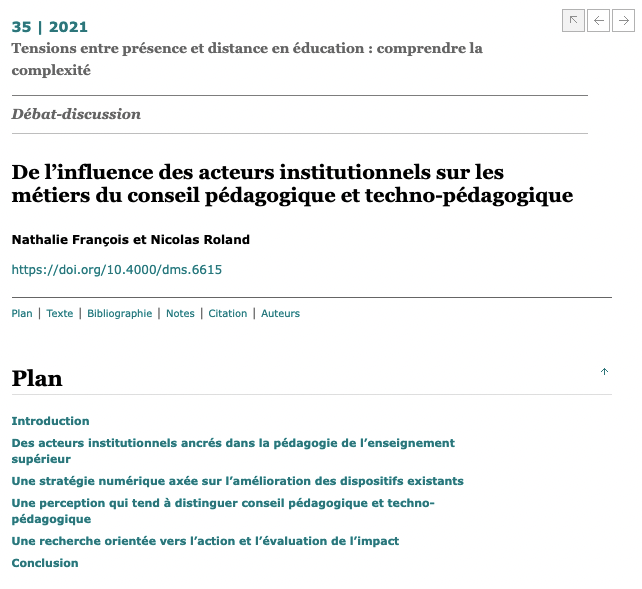 Nicolas Roland Je Ne Pensais Pas Que Cela Arriverait Encore Voici Ma Derniere Co Contribution Dans Une Revue Scientifique T Co Vpzdgnckcu Merci A Plienad Pour L Invitation Nath Francois Pour