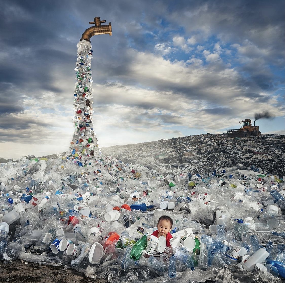 Artist and Activist Ben Von Wong's artwork #TurnOffThePlasticTap brings
awareness to the Earth's plastic waste problem, with a giant faucet spewing plastic from the sky. To engage Von Wong for your upcoming event, please
contact us at +603-2301-0988.
