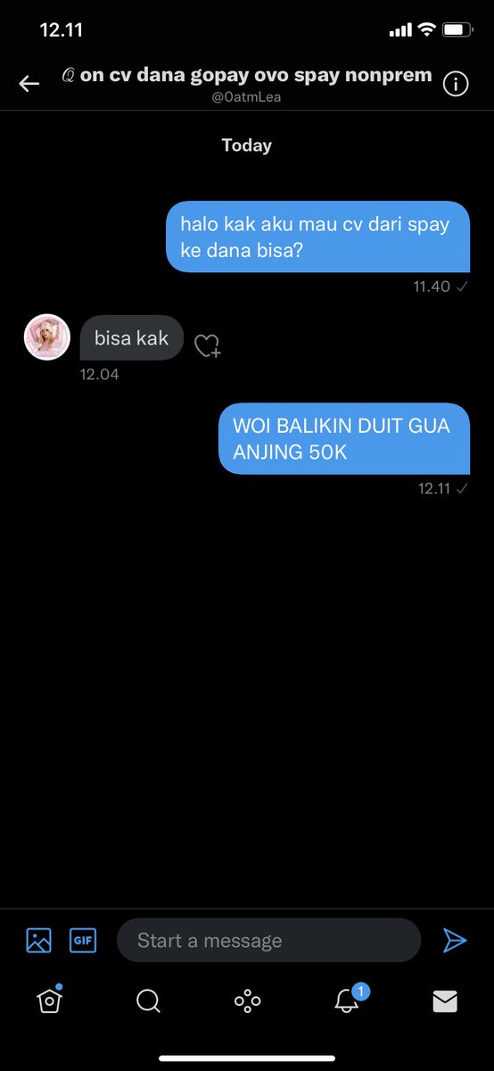 mengjhamet's tweet photo. @astralio @oitmealk penipu cv ke dana nih @oitmealk #zonaba #zonauang #convertdana #cvdana https://t.co/COFL9m2wdL