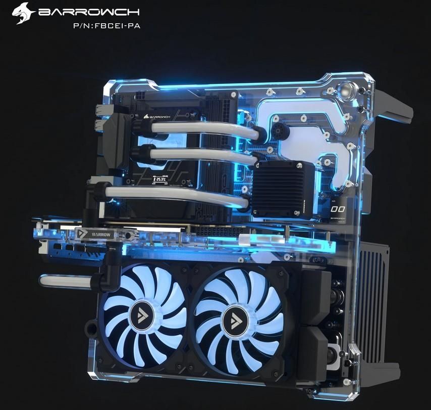 WatercoolingUK's tweet photo. Check out this beautiful new limited edition Mini ITX open panel case from Barrowch arriving very soon!! Unique patented design, limited edition with laser engraved identity plate with production number. Only 99 made! https://t.co/xnt7EnIuc3
#watercoolinguk #barrowch #custombuild https://t.co/9osI1JOr5R