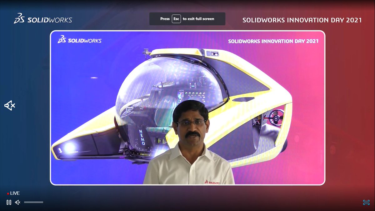 viju5288's tweet photo. Thank you all for attending the SOLDIWORKS 2022 Launch Event...Hope you'll enjoyed the session...
#SWX2022 #SOLIDWORKS #VirtualEvent #SOLIDWORKS2022 #3DEXPERIENCEWorks #CloudCompanion #3DSIndia #InnovationDay #BEACONIndia
@BEACON_India https://t.co/2pEdtppFBD