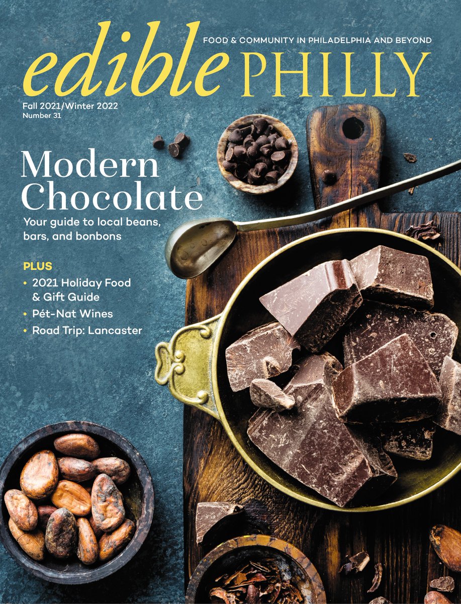 Here's a sneak peek at the gorgeous cover of our new issue - coming soon! 
#ediblephilly #fall #winter #ediblecommunities