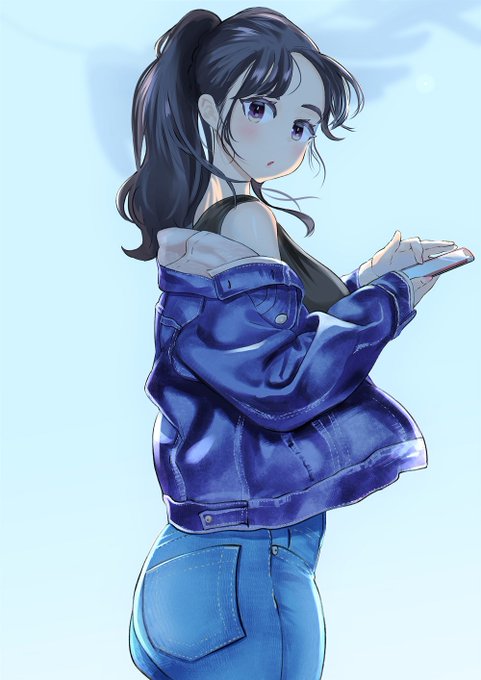 きみのGジャン借りてるよ
#デニムの日 