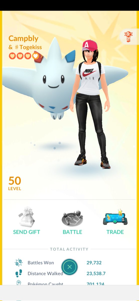 HaylstormLDN's tweet photo. Looking for this trainer ! Please open before Friday or I will open ;) thank you! Cheers
#pookemongo #Pogo #friendship https://t.co/alAVGTyog7