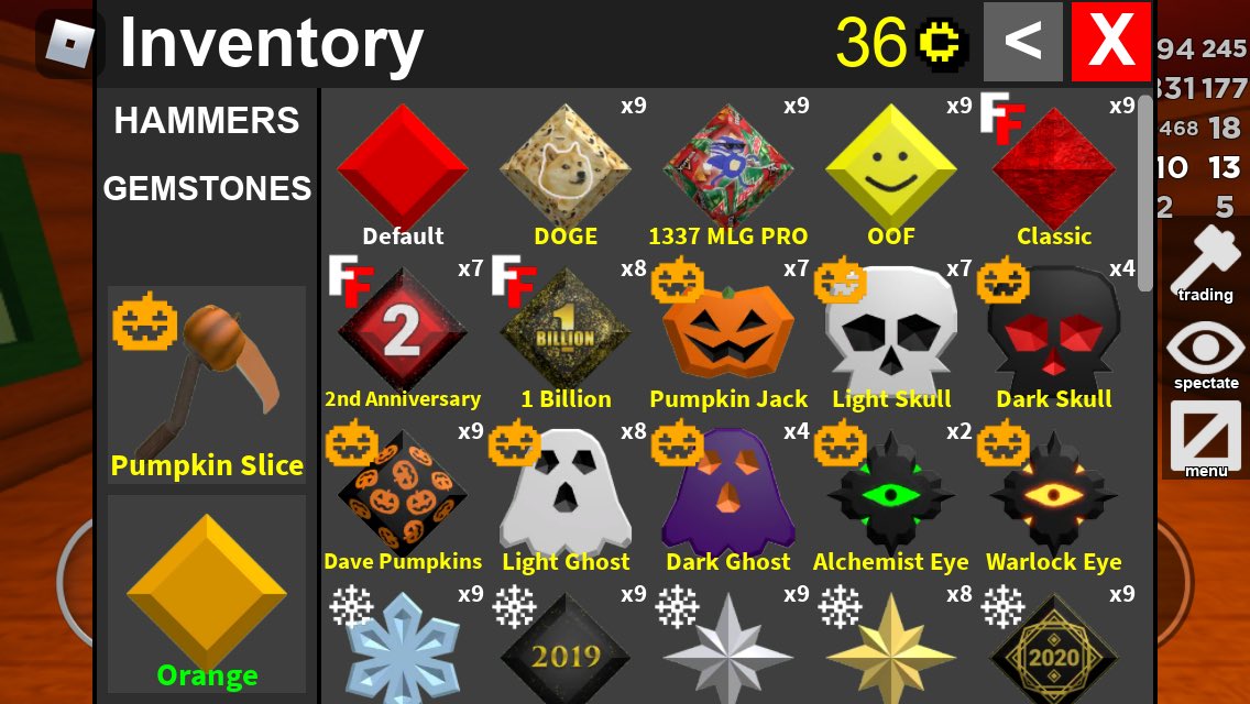 Swagboy975's tweet photo. Selling all for PAYPAL ONLY AND FOR CHEAP! Looking to sell one of every legendary altogether for $10 or u can choose which gem/hammer combo u want. 
#fleethefacility
#fleethefacilitytrading
#adoptme
#adoptmetrading
#mm2
#mm2trading
#roblox
#adoptmetradings 
#robloxtrading https://t.co/suKpZd9y9R