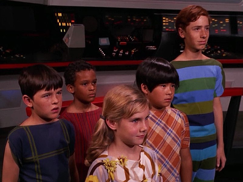 AngletonOrchids's tweet image. Now that is one spooky ep of the Trek! Directed by Noam’s cousin, Marvin Chomsky, it’s about “possessed” kids who hypnotize their parents &amp;amp; drive them to suicide then take over the Enterprise to try &amp;amp; conquer planets on behalf of an ancient evil embodied by the spectral Gorgan.