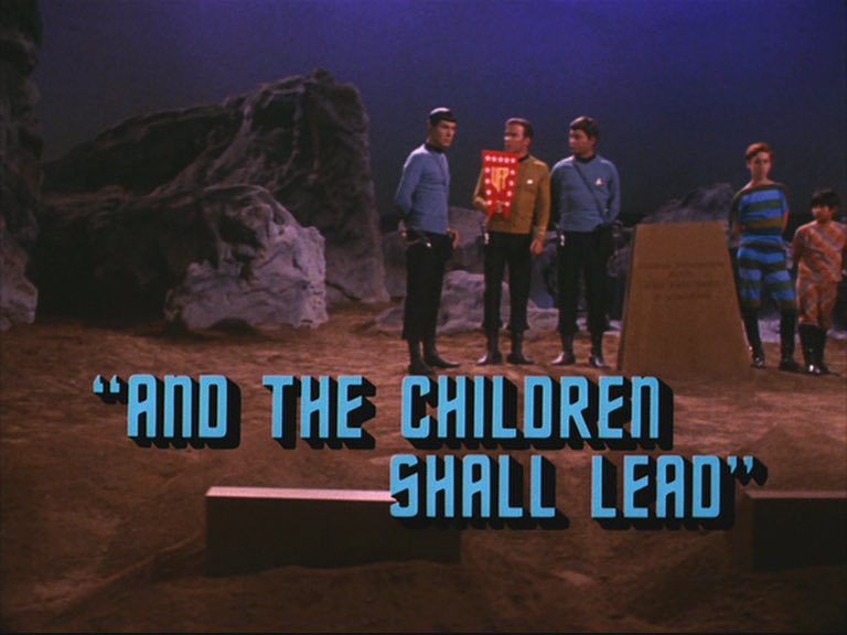 AngletonOrchids's tweet image. Now that is one spooky ep of the Trek! Directed by Noam’s cousin, Marvin Chomsky, it’s about “possessed” kids who hypnotize their parents &amp;amp; drive them to suicide then take over the Enterprise to try &amp;amp; conquer planets on behalf of an ancient evil embodied by the spectral Gorgan.