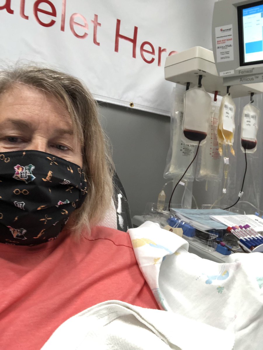 mmcglade29's tweet photo. 3rd platelet donation! https://t.co/Kcv2Fn2fj0