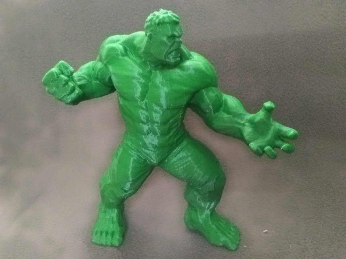 3D PRINTED HULK (FRONT VIEW)