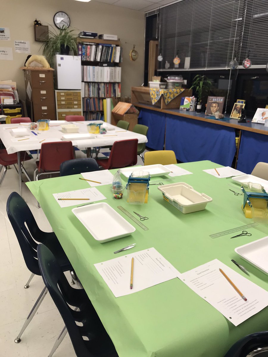 Ready for our squid dissection! <a href="/mcleanwildcats/">McLean Wildcats</a> #wildforMcLean #WPSproud #WPSIgnitelearning #KSsci