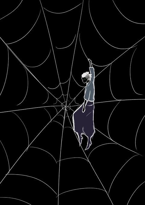 蜘蛛の巣のtwitterイラスト検索結果