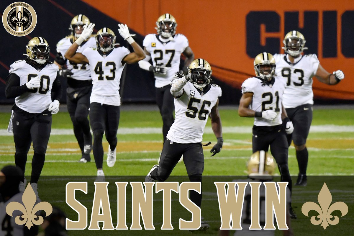 That's a final in Seattle.

Demario Davis and Alvin Kamara: 13
Seahawks: 10