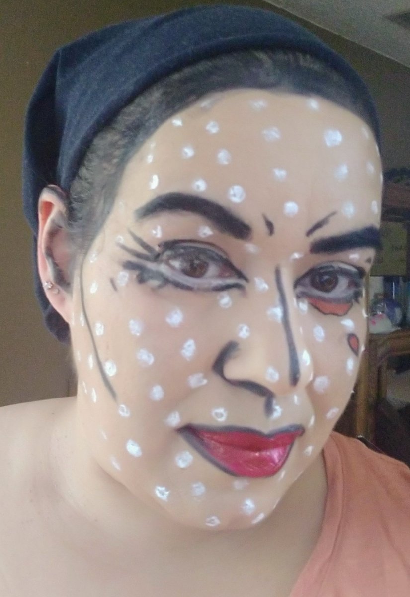 MakeupMomandson's tweet photo. Check out my latest Halloween Collab - Bring in the clowns. I did a Pop Art look.
https://t.co/EaTXr5SuK0
#halloweenmakeup #halloweenmakeuptutorial #popartmakeup #youtubevideo https://t.co/SVU7O7Mm2d