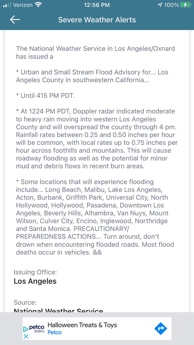 It’s raining today!! For hours!!! And the National Weather Service gives sound advice 😁😂❤️❤️ “Turn around, don’t drown when encountering flooded roads.” ✌️❤️😁♾ #rain #LARain