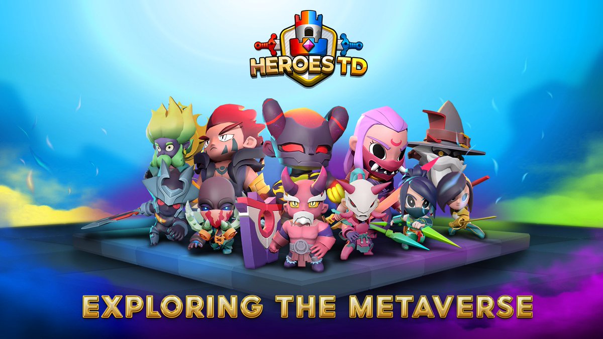 Let’s exploring the metaverse with Heroes TD! 📌Be the earliest player of #Heroes TD: 💎Our Website (heroestd.io) (Coming soon) 💎Our Telegram Chat (t.me/Heroes_TD) (Only English)