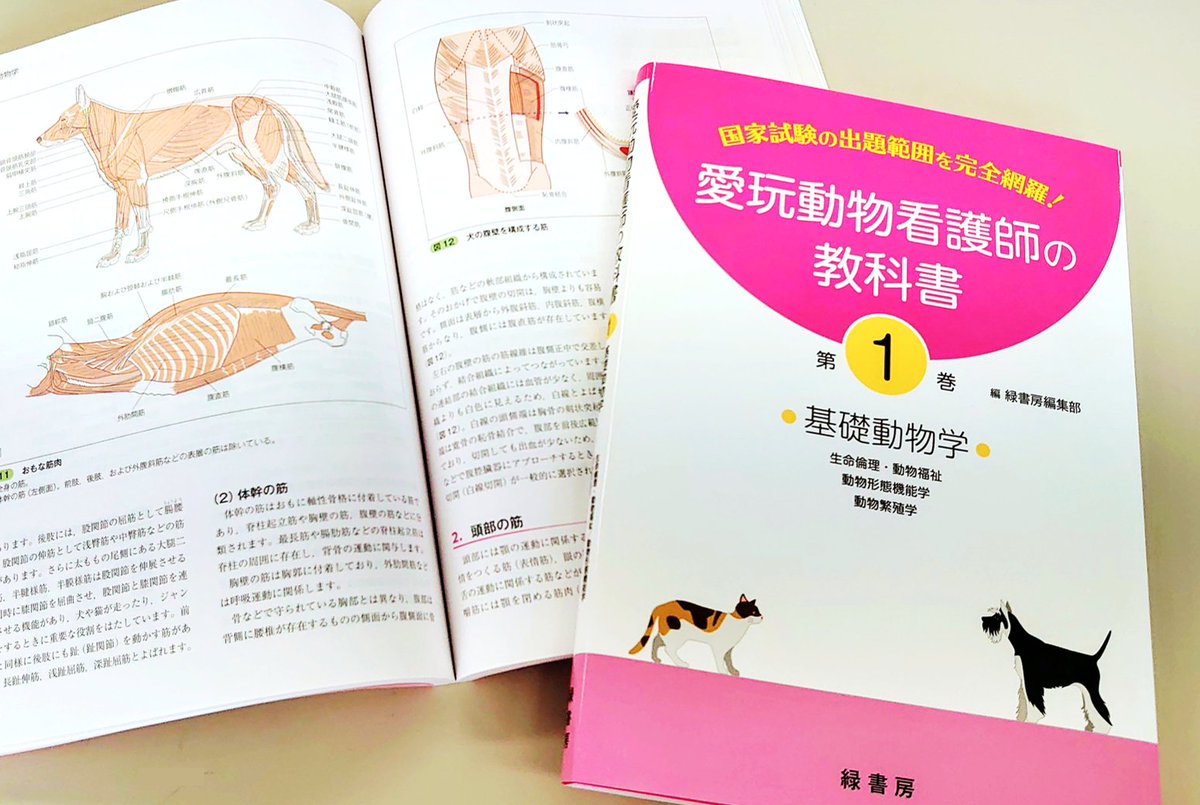 緑書房・獣医学_小動物分野 on X: 