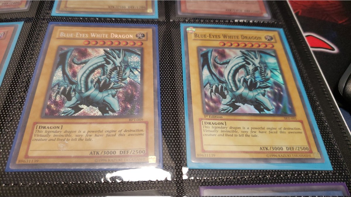 Collecting cards from my younger years. These are two of my favorites. #sweepstakes #YGOCollection