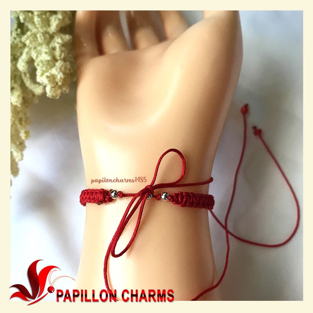 papilloncharms's tweet photo. Red String Macrame Bracelet : An inspired bracelet from Zhang Linghe’s accessories as Hua Cheng of Eternal Faith (Live Action drama of TGCF)
🦋
Php20
#beads #beadsph #bracelet #handmade #diyph #EternalFaith #TGCF #HOB #ZhangLinghe #TGCFLA #Shopee #ShopeePH #beadedring https://t.co/m29gdY519j