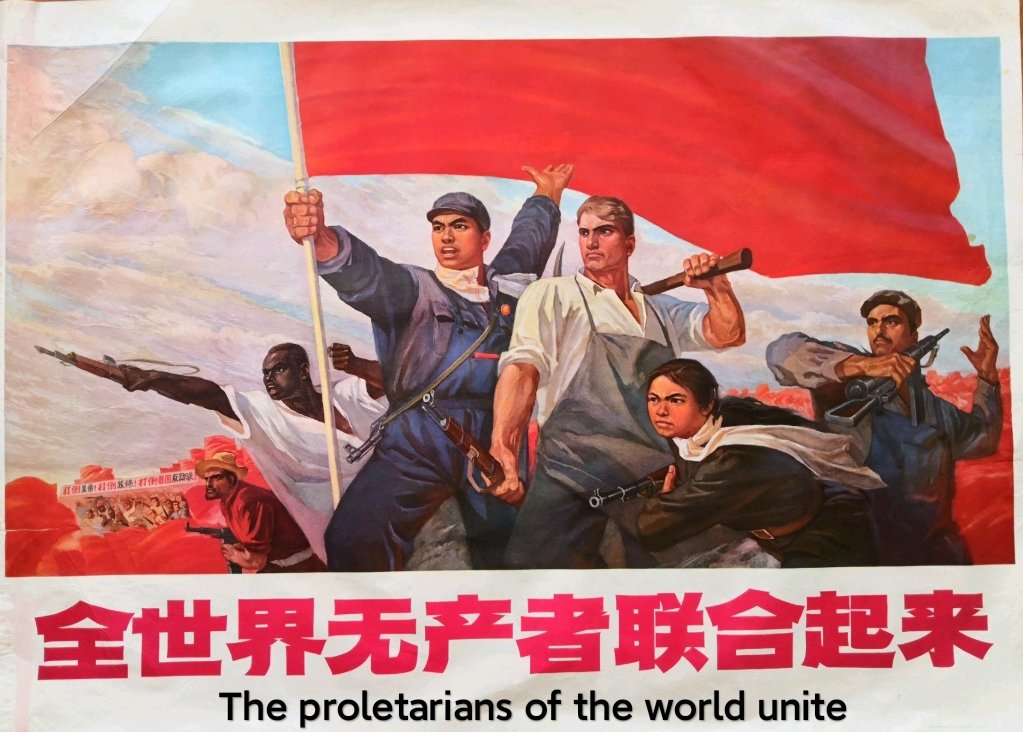 trueMaoist's tweet photo. @POTUS 全世界无产者联合起来！
The proletarians of the world unite! https://t.co/vqcVTYzDE9