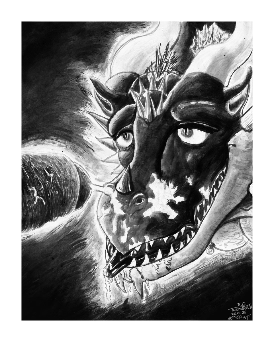 OctazureArtsX's tweet photo. Day 25 #Inktober2021 #InktoberDay25 #InktoberSplat #InktoberDay25Splat Yeaahhhh I did a quickie cuz I be lewd like that. lol

Artwork(c)R.C. '21 https://t.co/mTCmG5Of0u