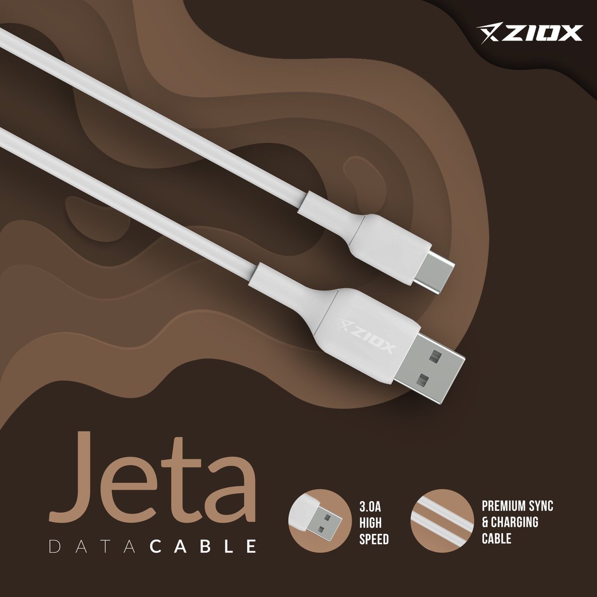 Zioxofficial's tweet photo. Sync your #data with jet-speed &amp; #power up your #devices super quickly with #ZioxJeta Data Cable.

#ziox #jeta #datacable #USB #speed #highspeed #electronics #technology #innovation #india #gadgets #gizmos #vocalforlocal #aatmanirbhar #madeinindia #zioxofficial #zioxelectronics https://t.co/FCFJ43bNlD