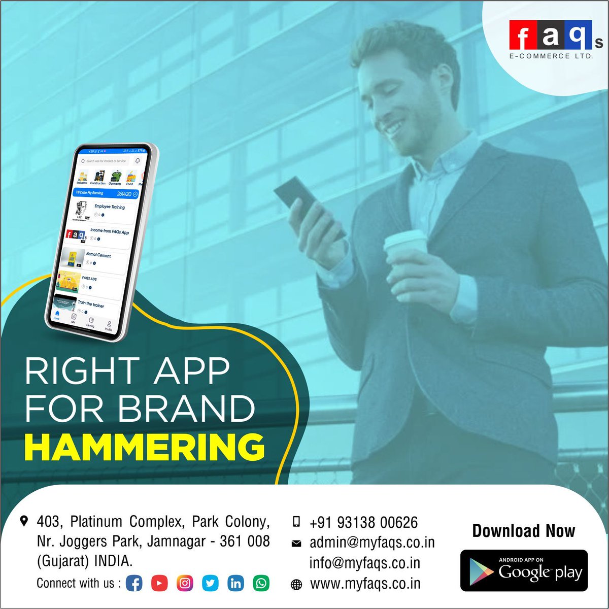 myfaqsads's tweet photo. Right App For Brand Hammering
#FAQS #Ecommerce #marketing #advertising https://t.co/8sxZXZkAHW