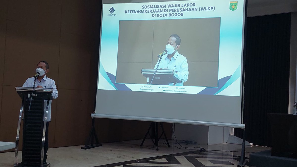 dit_binariksa's tweet photo. Pembukaan Sosialisasi Wajib Lapor Ketenagakerjaan di Perusahaan (WLKP) di Kota Bogor https://t.co/IZdBUsVtfT