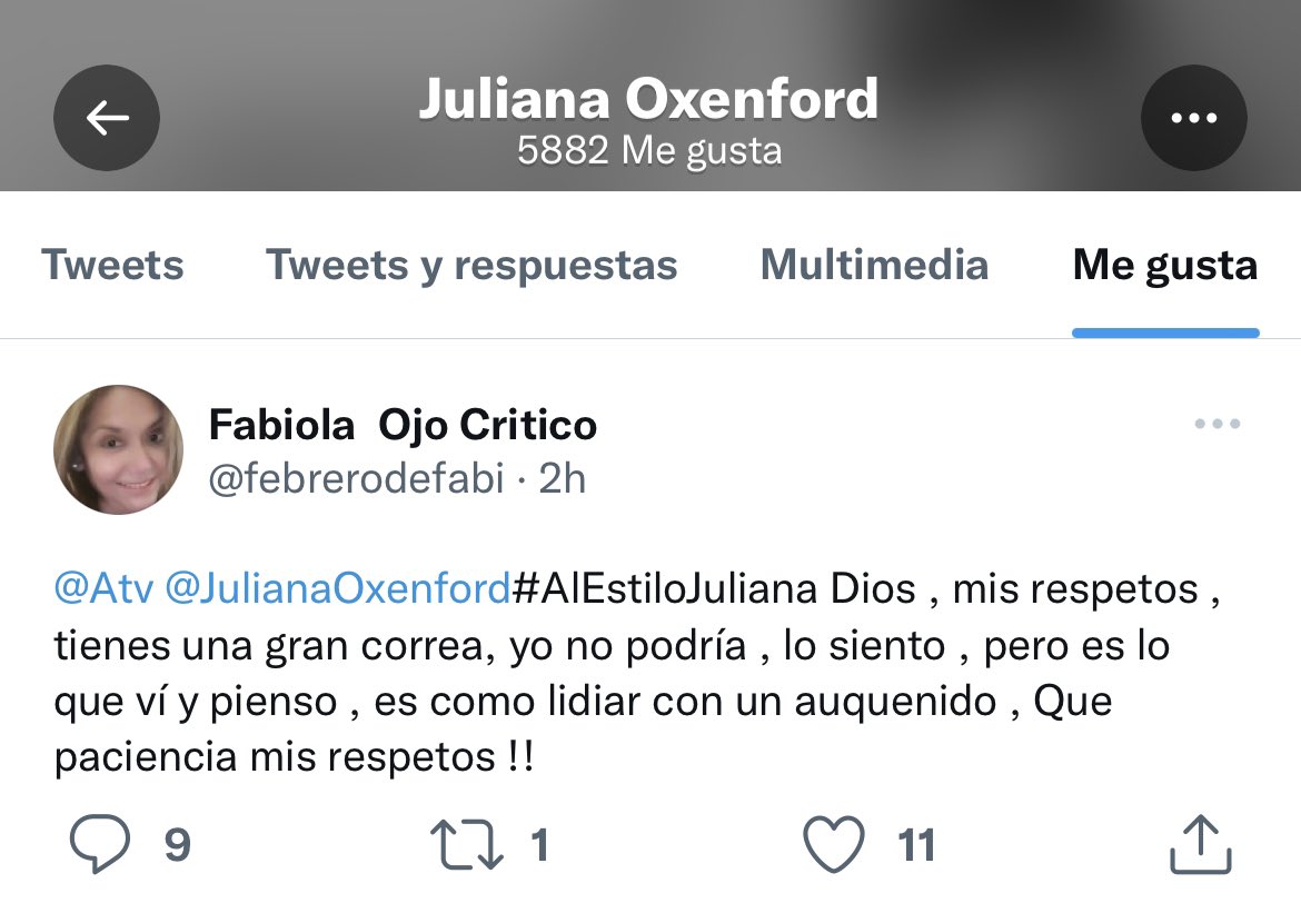 arnoldsuarezg's tweet photo. Oye @julianaoxenford todo lo que quieras, pero darle like a un tuit así, donde se refieren a Bellido como “auquénido* es parte del problema por el que tanto te quejas, el racismo (y no el inverso). Vergüenza. https://t.co/n4pKJOp1RS