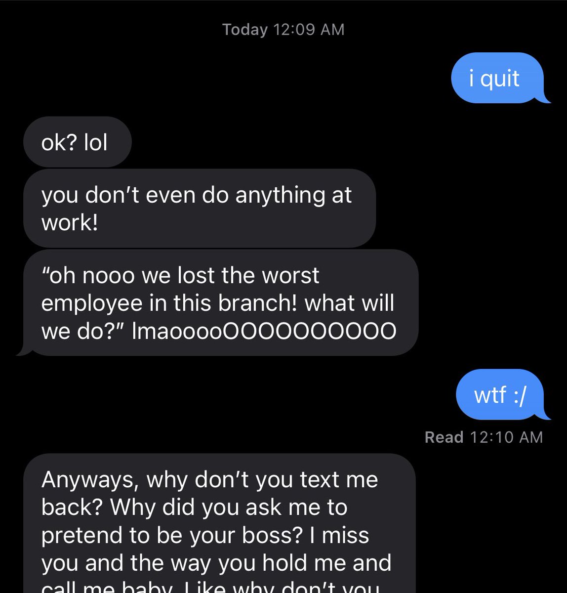 just quit my job today