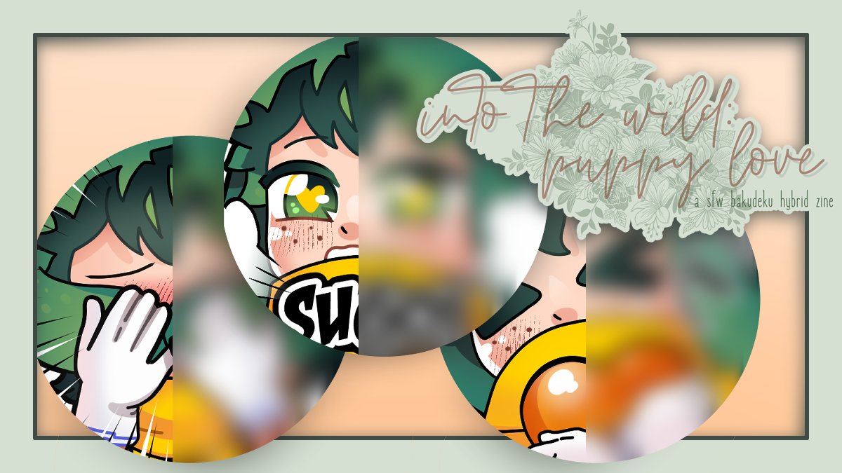 preview for the adorable deku emotes i did for <a href="/IntoTheWildBkDk/">Into The Wild: A BkDk/DkBk Zine</a> zine  ! available november 6! don't forget!!!!