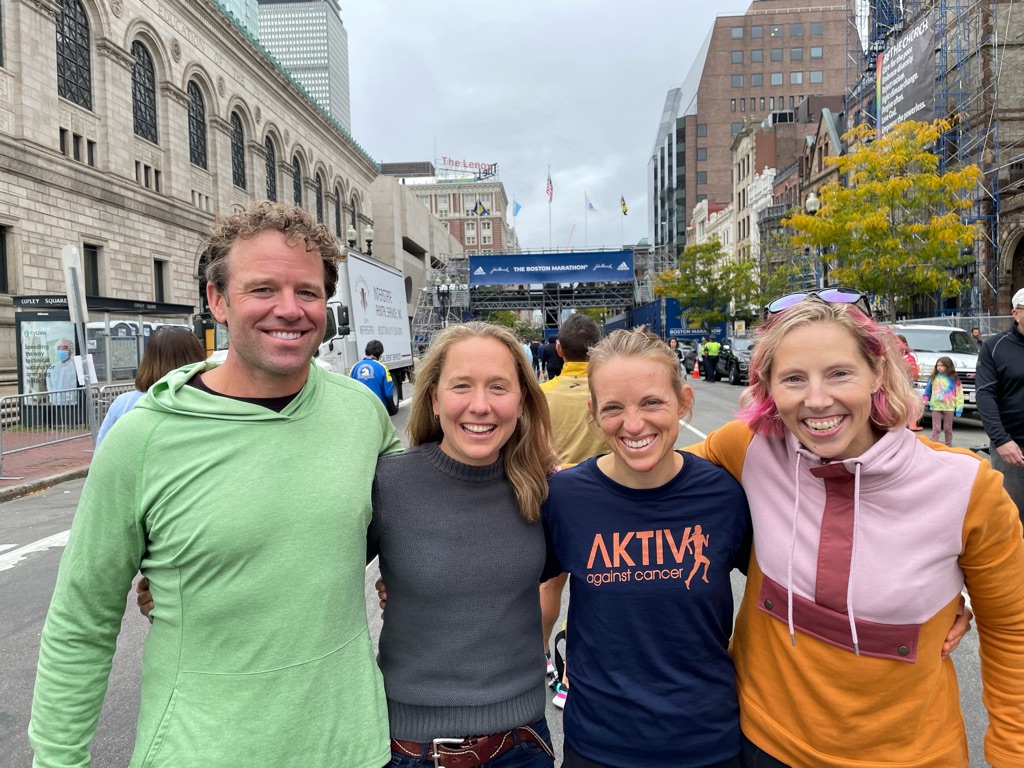 A big thank you to our Boston Runners, and Olympians, Kikkan Randall, Liz Stephen, and Ida Sargent for their hard work and dedication!!