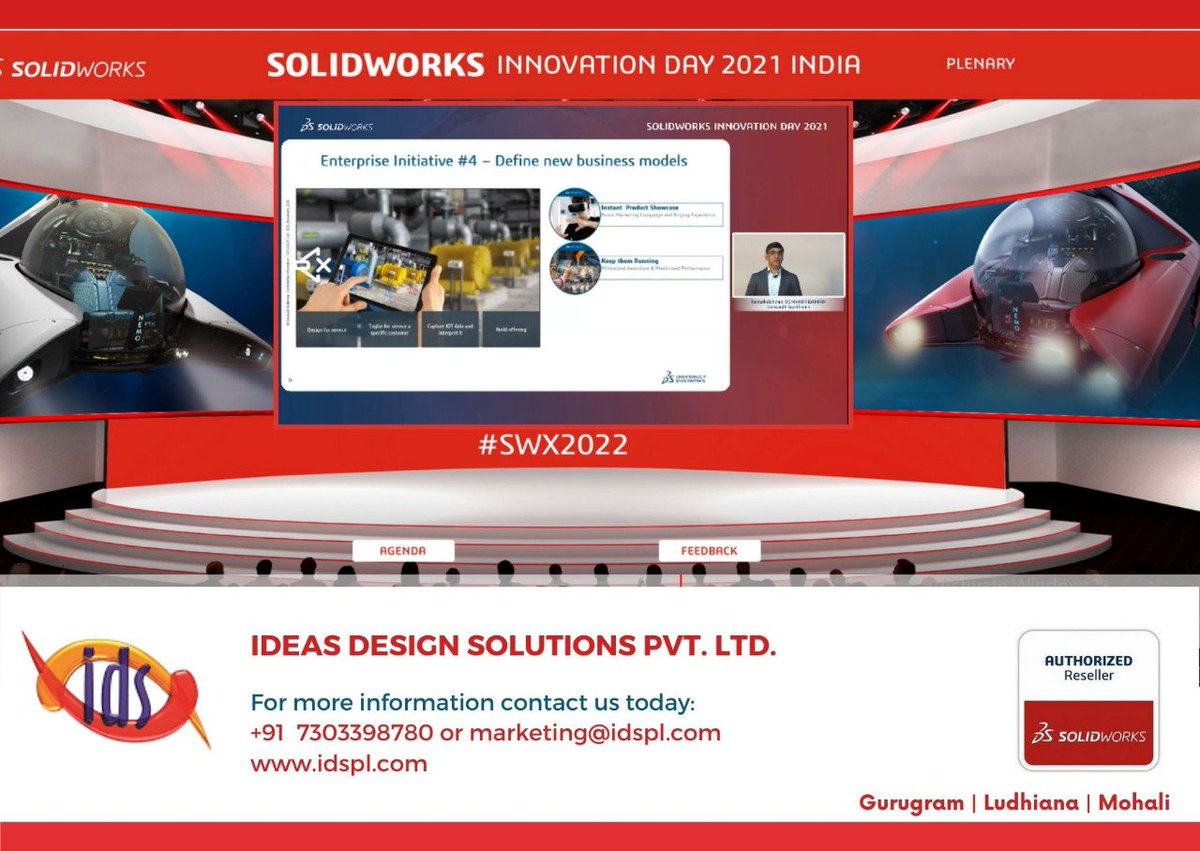 vivekdgreat1's tweet photo. SOLIDWORKS 2022 Launch Event is live now!
@SOLIDWORKSIndia

#Idspl #SWX2022 #SOLIDWORKS #VirtualEvent #SOLIDWORKS2022 #3DEXPERIENCEWorks #CloudCompanion #3DSIndia #InnovationDay https://t.co/vn7EXOImMV
