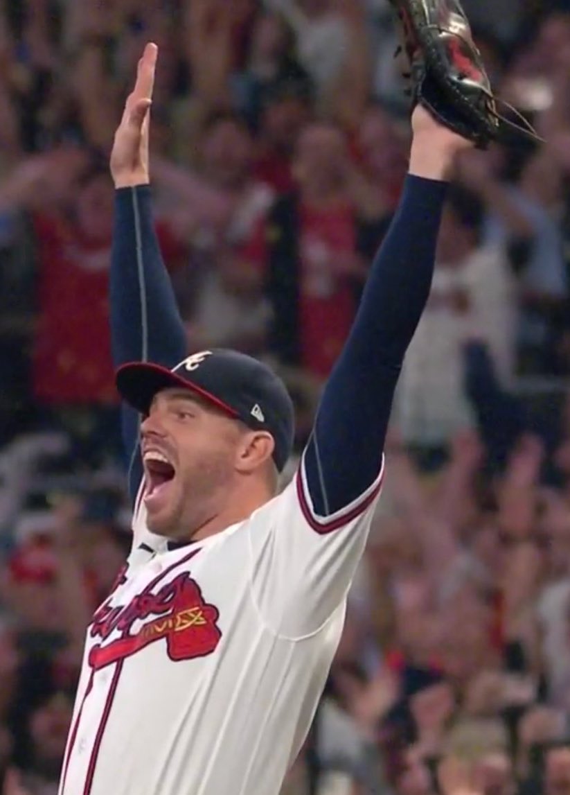 TerriBraves's tweet photo. #ForEachOther
#RespectAtlanta
#OctoberReign
#Relentless
#ForTheA
#BattleATL
And finally.
#WorldSeries https://t.co/0U1kBr6IDl