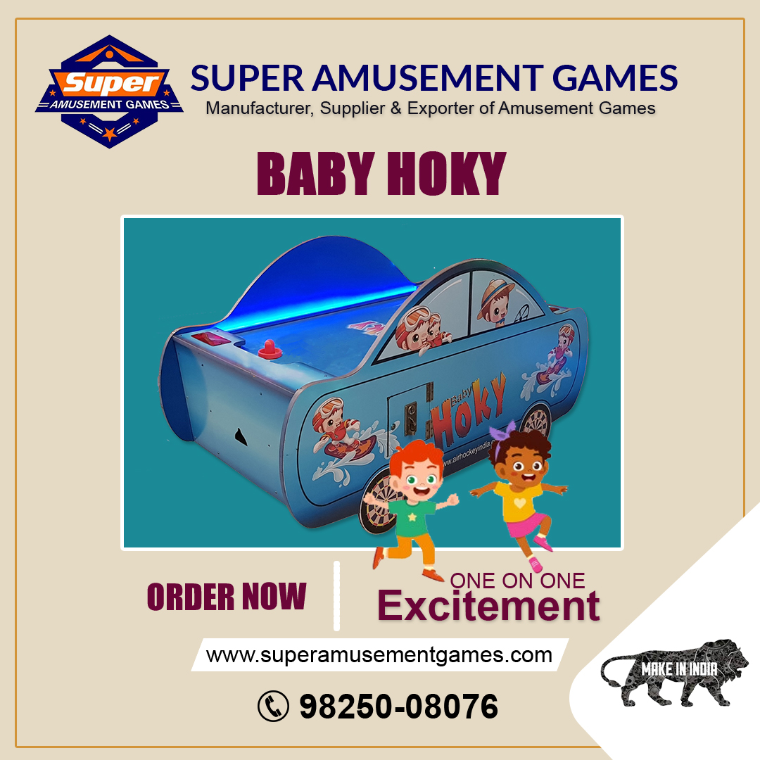 amusement_games's tweet photo. Things to Consider Before Buy a Baby Hoky

✅ 𝐓𝐡𝐞 𝐖𝐞𝐢𝐠𝐡𝐭 𝐨𝐟 𝐭𝐡𝐞 𝐓𝐚𝐛𝐥𝐞— should be stable enough during active play.

🌐 Order Now : https://t.co/rk0AB51AyZ
📞 Call or WhatsApp on: 09825008076 https://t.co/ZkZkwKT74r