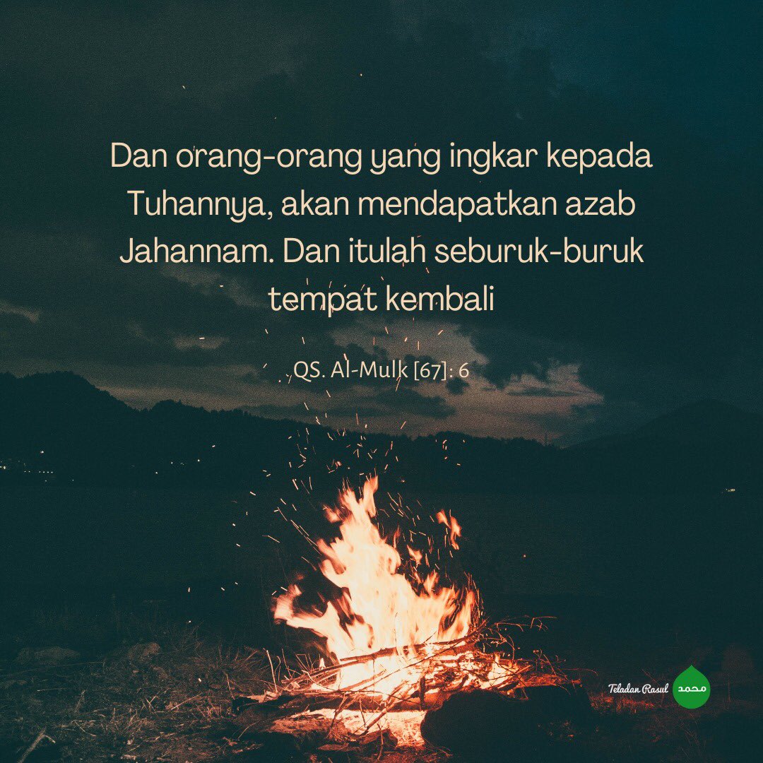 TeladanRasul's tweet photo. Na'udzubillahi min dzaalik #TeladanRasul https://t.co/zFf8t4mdnO