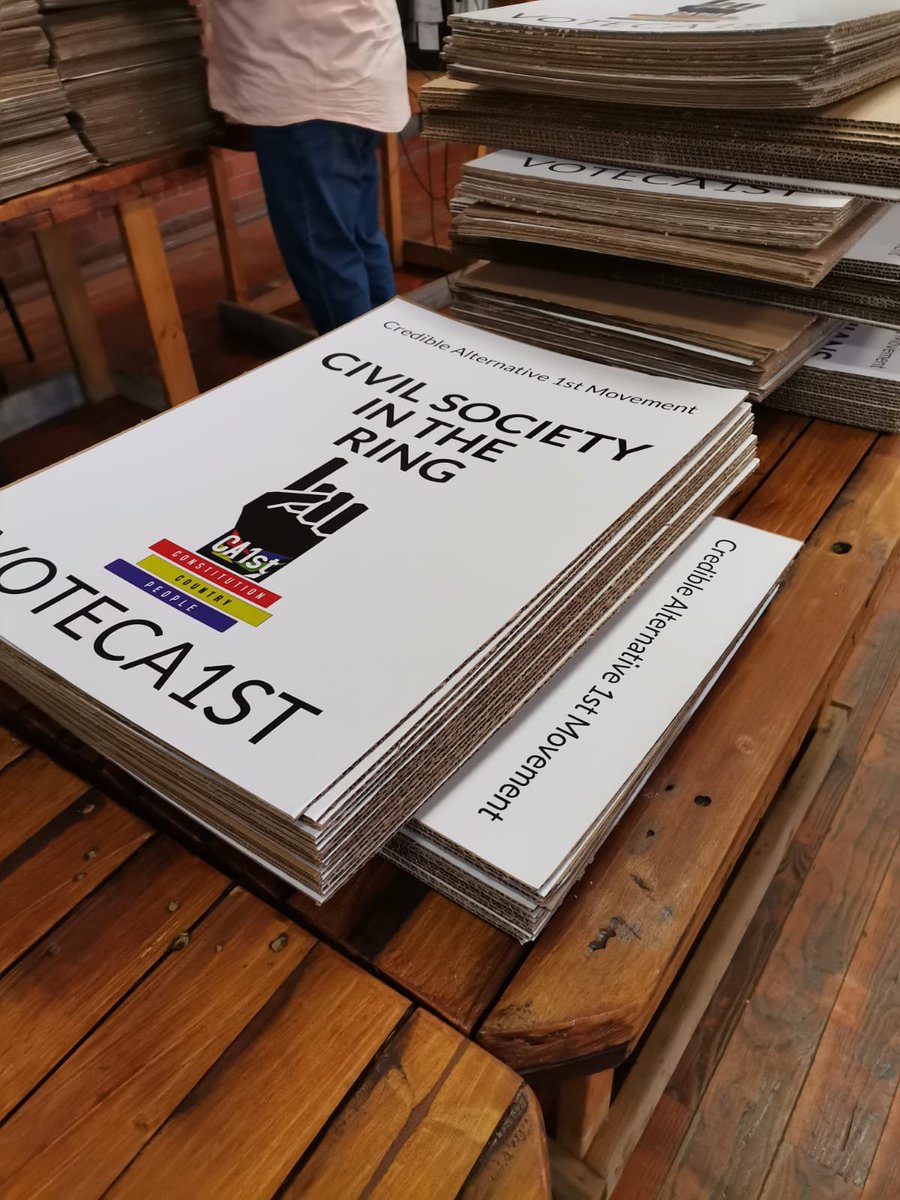 CA1st_SA's tweet photo. Our final poster push! Look for these  on a pole close to you starting today. #VoteCA1st #RodForMayor #CapetoniansDeserveBetter #LGE2021 https://t.co/X8rdA7LDmE
