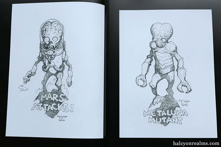 So many delightful Mike Mignola drawings in his Quarantine Sketchbook, released in April earlier this year. Explore more in my book review - https://t.co/nJDkTAw3kO
#artbook #illustration #comics #sketchbook #Hellboy #blauereview @artofmmignola 