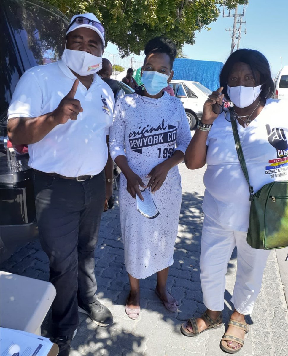 CA1st_SA's tweet photo. #CA1st out in Delft. Residents here tell us #EnoughIsEnough #CredibleAlternative1st movement is their bulwark against a dictatorial COCT sucking #Capetonians dry with unaffordable water and electricity tariffs! #VOTECA1ST https://t.co/vyCMlZDmYe