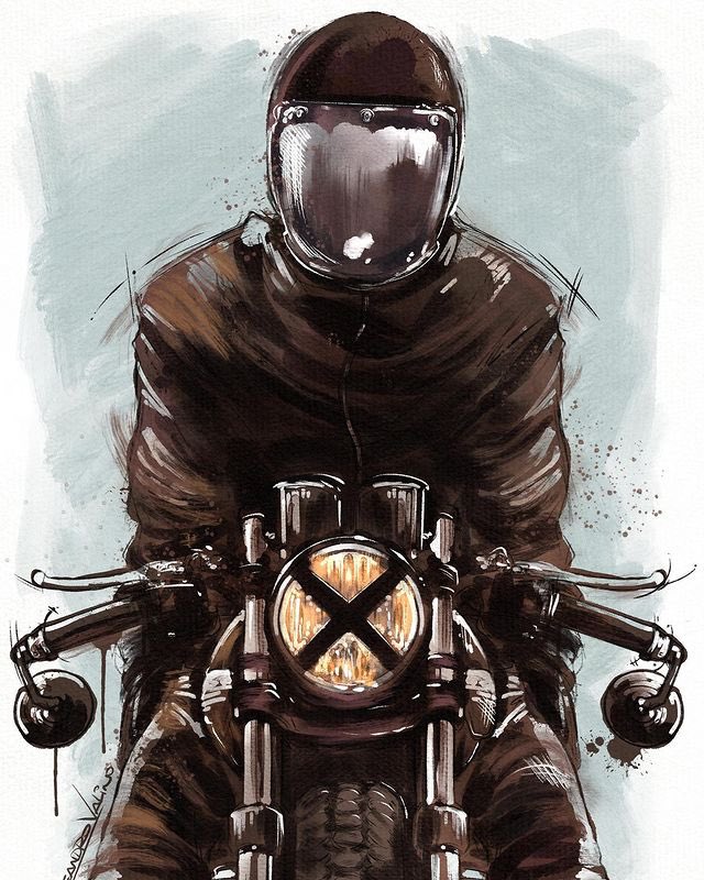 ArtyStack's tweet image. Outstanding artwork by @leandrovalino (IG) using our Watercolor Brushes. 
Follow him for more amazing artworks 🔥 🏍️ 🤘🏼
#procreateart #digitalbrushes #artystackbrushes #artystackstore