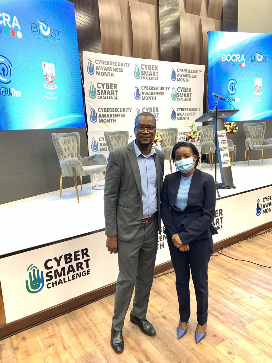 lillianmoremi's tweet image. BOTSWANA CYBER WEEK COMMEMORATION: “Building cyber resilience in the times of uncertainty: lessons from covid- 19 pandemic” #CyberWeek2021