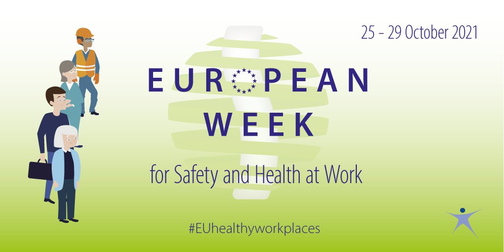 EU Social 🇪🇺 (@eu_social) on Twitter photo 📣 The European Week for Safety and Health at Work has kicked off!
It’s the highlight of <a href="/EU_OSHA/">EU-OSHA 🇪🇺</a>’s campaign on preventing #MusculoskeletalDisorders, the most common work related health problem in the EU.
📅 25-29 October
Get involved! 👉 bit.ly/3mbXbgz 📣 The European Week for Safety and Health at Work has kicked off!
It’s the highlight of <a href="/EU_OSHA/">EU-OSHA 🇪🇺</a>’s campaign on preventing #MusculoskeletalDisorders, the most common work related health problem in the EU.
📅 25-29 October
Get involved! 👉 bit.ly/3mbXbgz