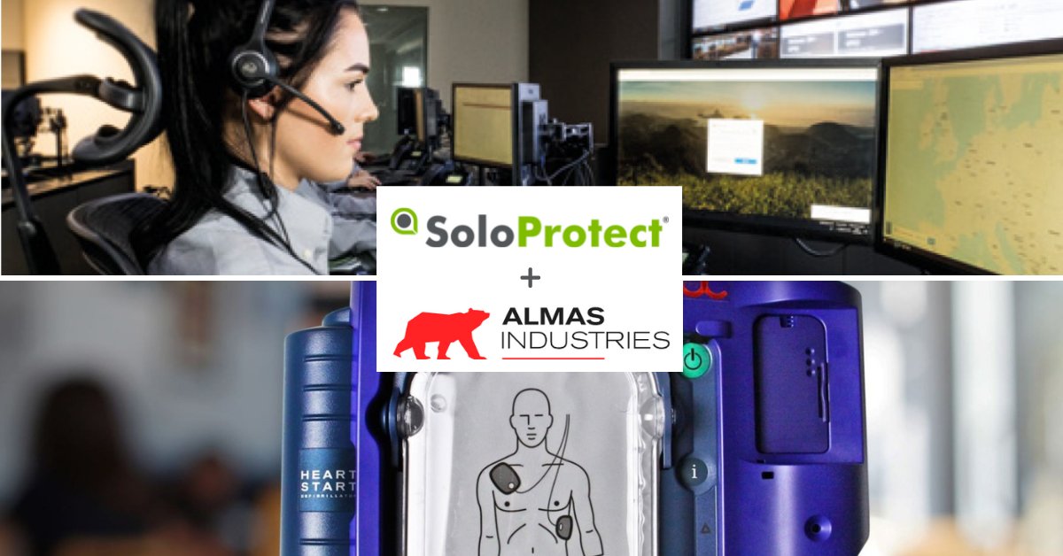 SoloProtectUK's tweet image. We're pleased to announce our new #partnership with @AlmasIndustries. We're working together to provide life-critical support to members of the public who access Almas #defibrillators, in the event of them witnessing a #medical #emergency.
soloprotect.com/uk/latest/news…
#PublicSafety