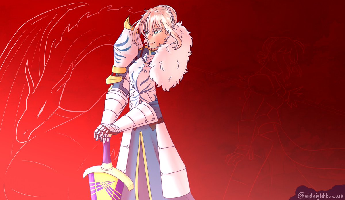 midnightbuwush's tweet photo. (I missed like 5 days but eh)
Day 26 - Secret for #FGOtober !
Pretender """Arthur Pendragon"""
True Name: Bedivere
What secrets lie in his past, and his body itself? https://t.co/JT43lleDn7
